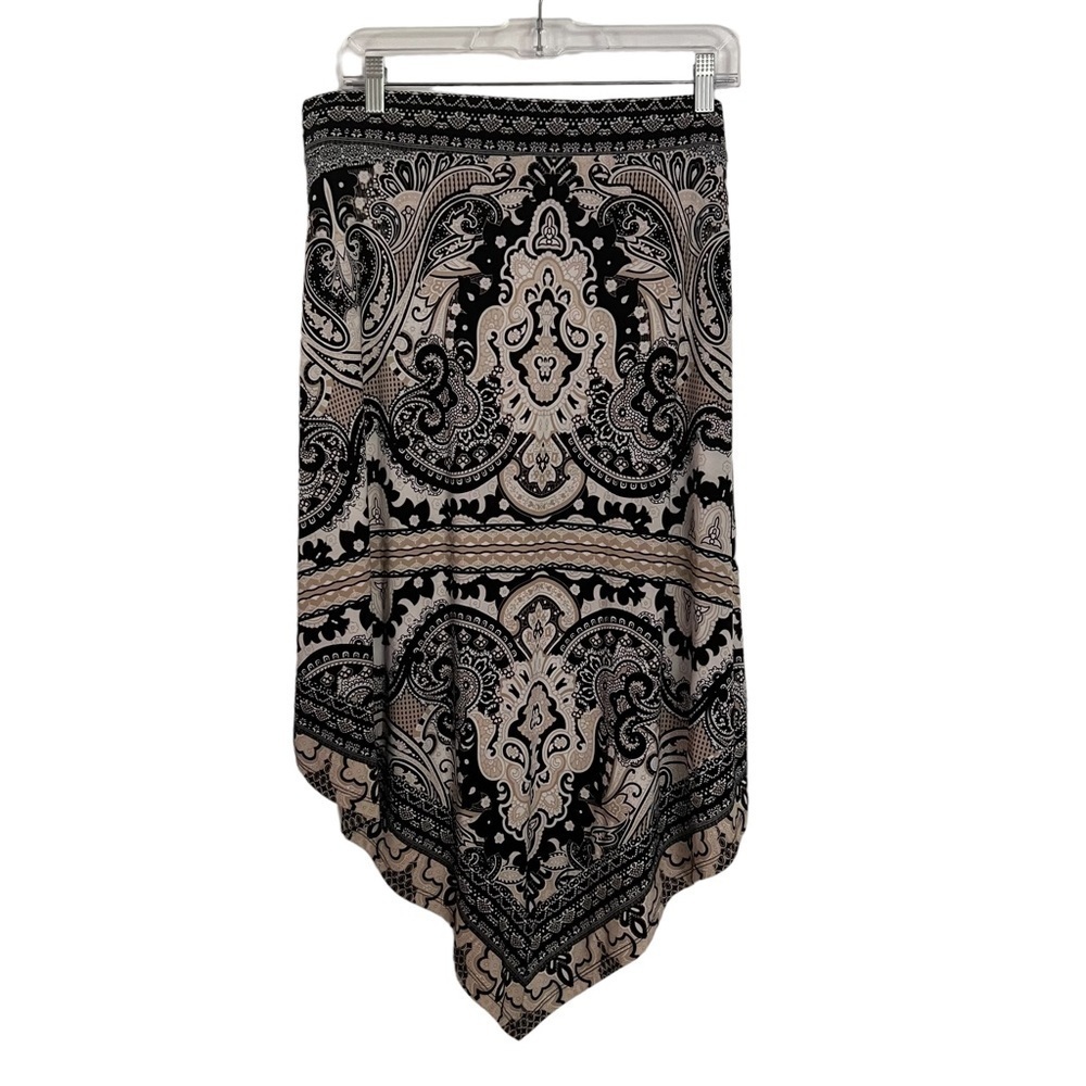 INC International Concepts Banana Style Paisley Skirt XL